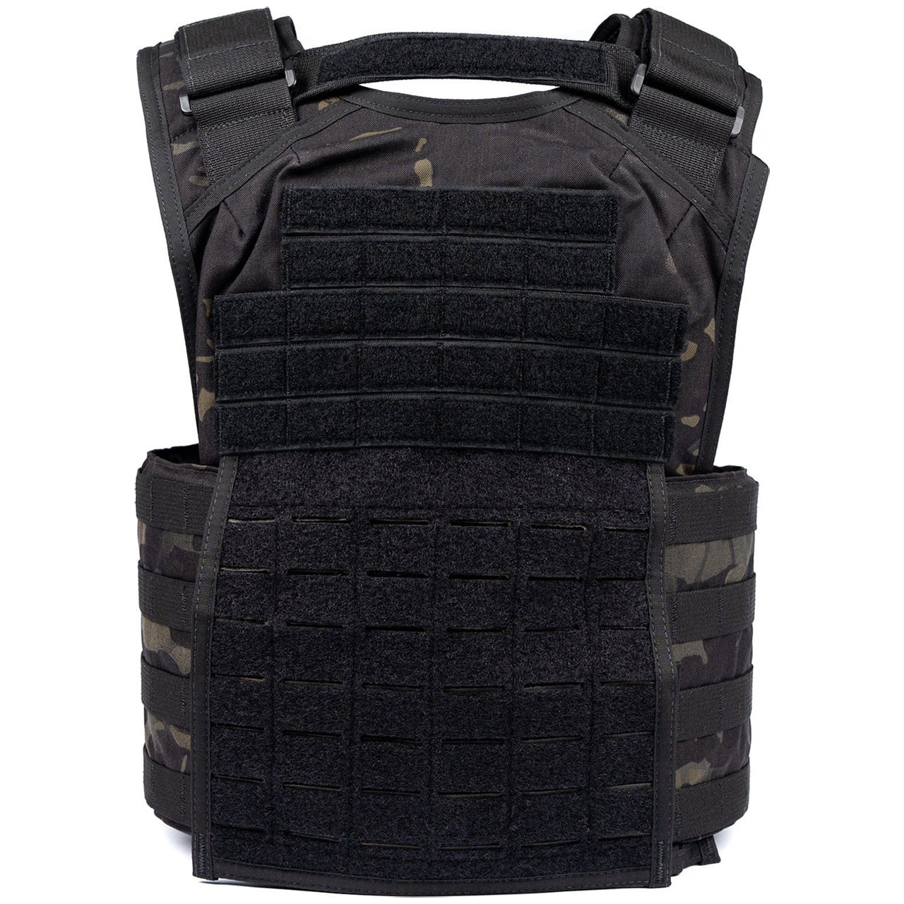 Premier Body Armor Core Mission Plate Carrier w/ Level IIIA Cummerbund Armor, MultiCam Black
