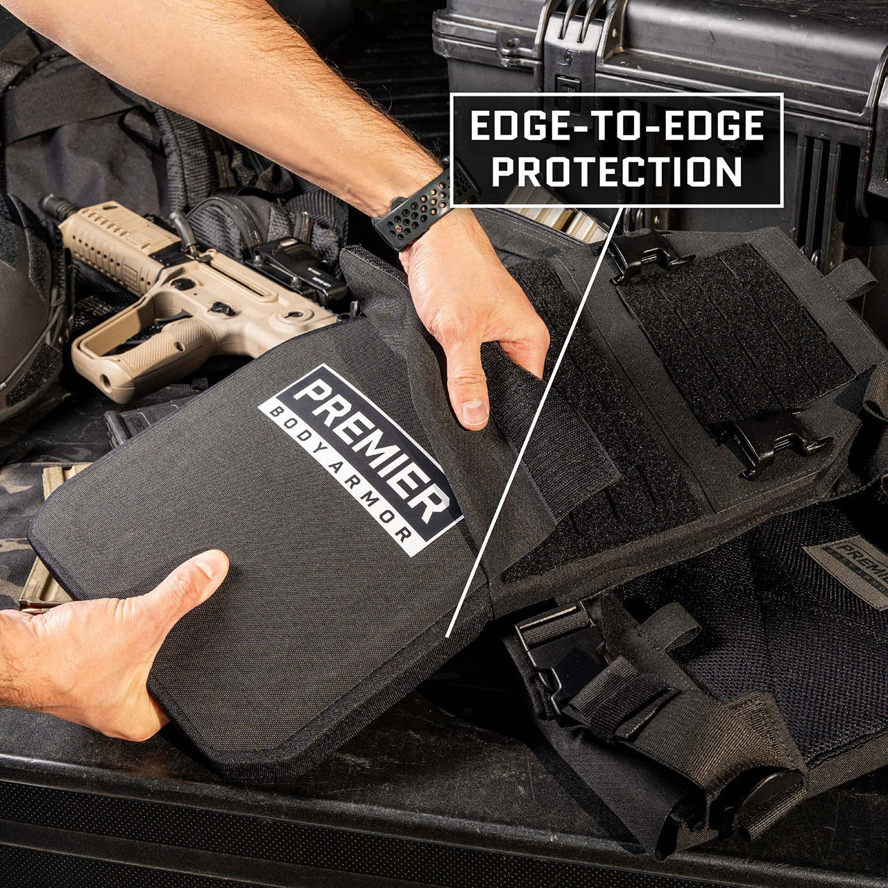 Premier Body Armor Fortis III+ GT/RF2 Multi-Curve Ballistic Plate