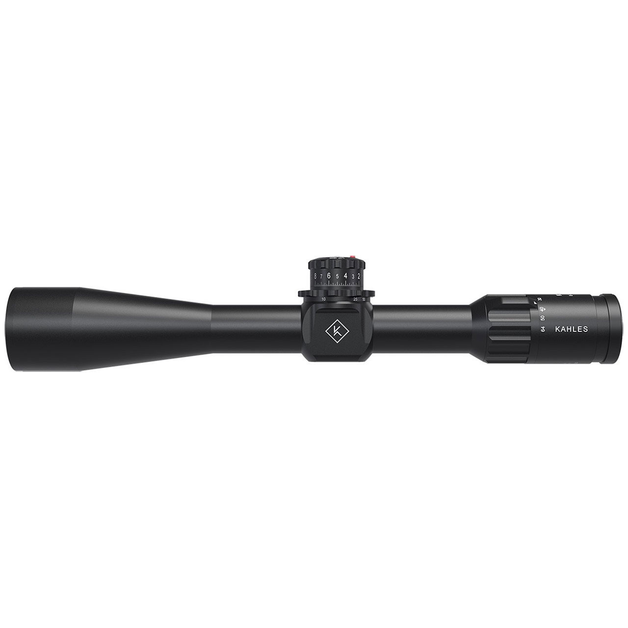 KAHLES K864 (RSW) 8-64x56 SFP Riflescope: 36mm Tube, CCW, MOAK+