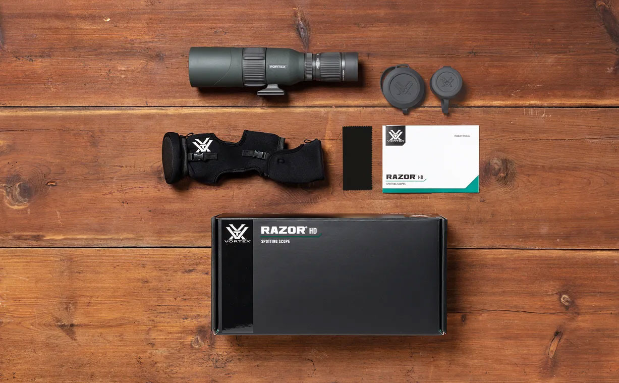 Vortex Optics Razor HD 13-39x56 Straight Spotting Scope | DEMO RS