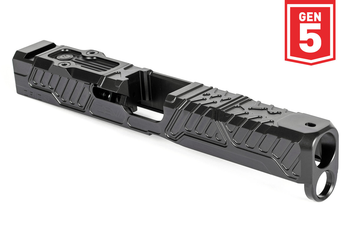 ZEV Tech Z17 Orion Stripped Slide w/ RMR Plate, GLOCK G17 Gen 5, Black