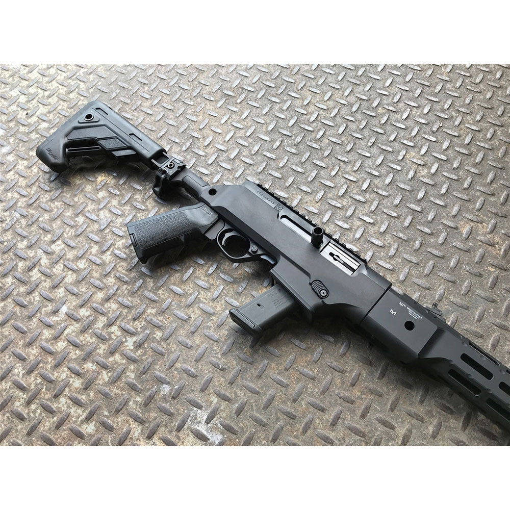 Midwest Industries Ruger PC Carbine Chassis Railed for Side Folding Stock
