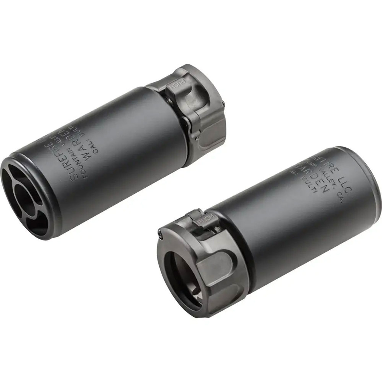 実物　Surefire WARDEN Muzzle Black　サプレッサー SureFire Warden Blast Diffuser, Black [WARDEN-BK]