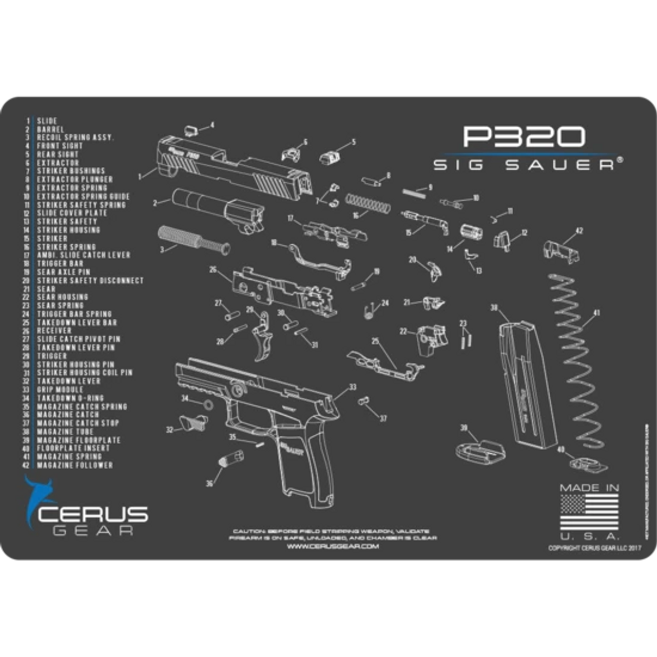 Cerus Gear: SIG SAUER P320 ProMat - Schematic, 12