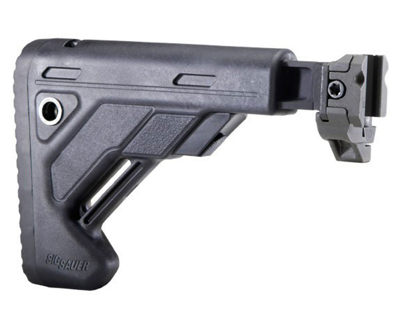 SIG MPX ストック Sig Sauer Parts, MPX/MCX Telescoping/Folding Stock, Black