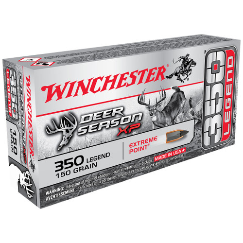 Winchester Deer Season XP 350 Legend, 150 gr, Extreme Point Ammunition