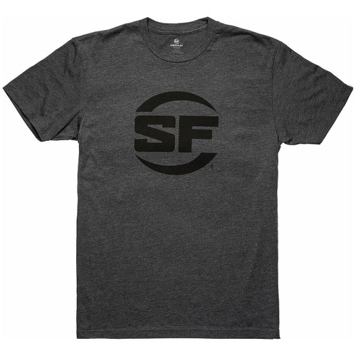 SureFire Button Logo T-Shirt, Dark Grey