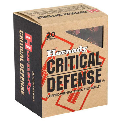 Hornady Critical Defense 44 Special, 165 gr, FTX Ammunition