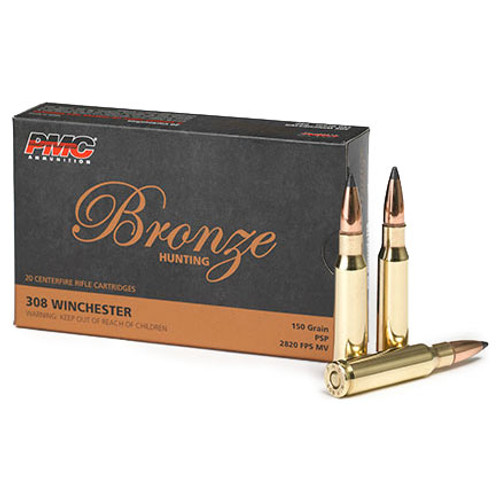 PMC Bronze 308 Win, 150 gr, PSP Ammunition