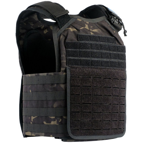 Premier Body Armor Core Plate Carrier w/ Level IIIA Cummerbund Armor - MultiCam Black