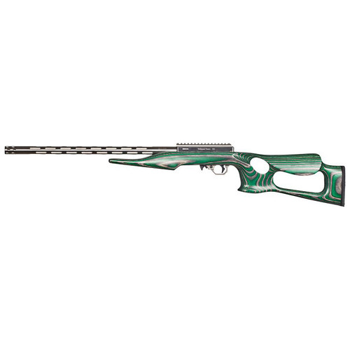 Volquartsen IF-5 Rimfire Rifle - 22 LR, 18.5" Barrel, Green Lightweight Thumbhole Stock, Model VCF-LR-GR-LTH