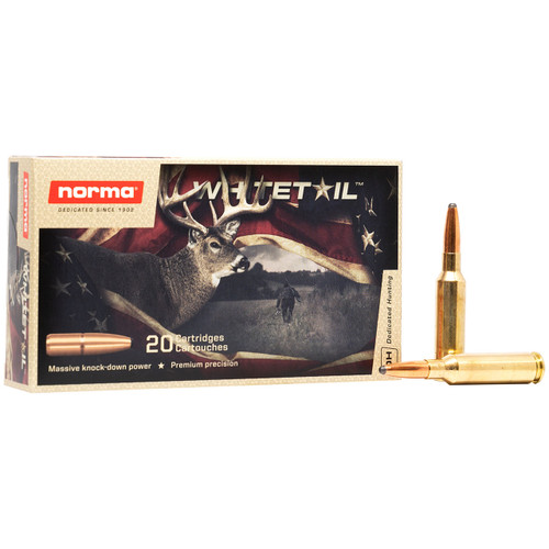 Norma Whitetail Ammunition - 308 Win, 150 gr, SP, 2789 fps, Model 20177382