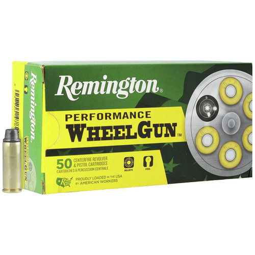 Remington Performance WheelGun 45 Colt, 225 gr, Lead SWC Ammunition