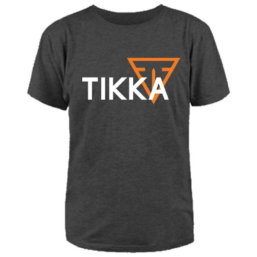 Tikka Logo T-Shirt - Charcoal
