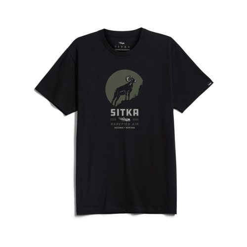 SITKA Gear Rarified Air Tee, Sitka Black