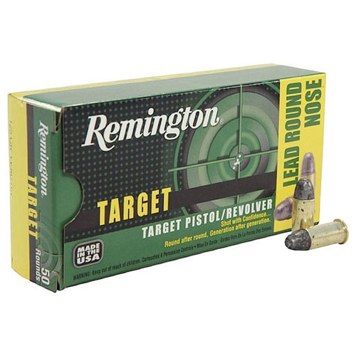 Remington Target Pistol/Revolver Ammunition - 32 S&W, 88 gr, LRN, 680 fps