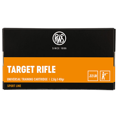 Arsenal Force. RWS Target Rifle 22 LR, 40 gr, Lead Round Nose Rimfire ...