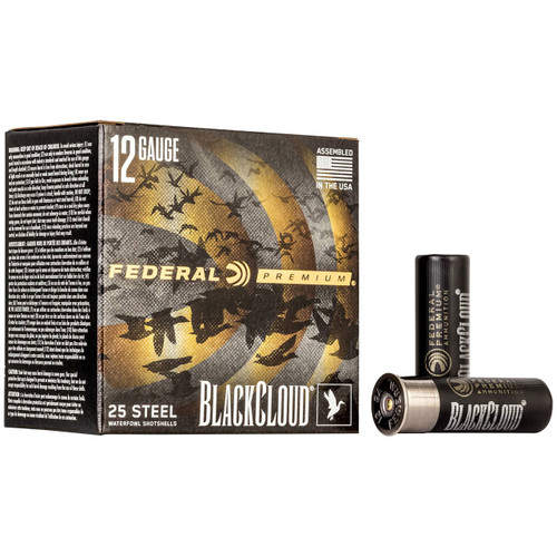 Federal Black Cloud FS Steel Ammunition - 12 Gauge, 3", #4, 1-1/4 oz, 1450 fps, Model PWBX142 4