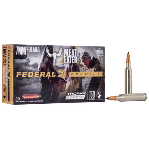 Federal Trophy Copper 7mm Rem Mag, 150 gr, TC Ammunition