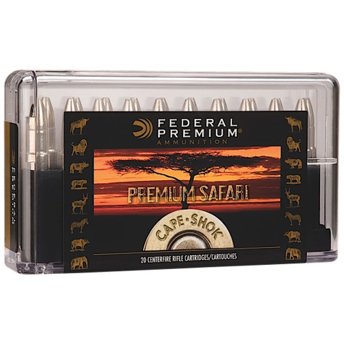 Federal Safari Barnes Banded Solid 470 NE, 500 gr, BBS Ammunition