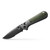 Benchmade 430SBK Redoubt Knife, Gray & Green Grivory