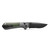 Benchmade 430SBK Redoubt Knife, Gray & Green Grivory