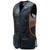 Beretta Eco Leather Sporting Vest - Black & Orange