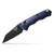 Benchmade 290BK Full Immunity Knife, Crater Blue Aluminum