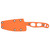 Argali Outdoors Carbon Knife, Sunset Orange G10