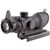 Trijicon ACOG 4x32 Tritium Riflescope - .223 / 5.56 BDC, Amber Crosshair Reticle, Backup Iron Sights, Thumbscrew Mount, Tritium Only