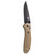 Benchmade 551BKSN Griptilian Knife - Coated Blade, Sand Nylon Grip