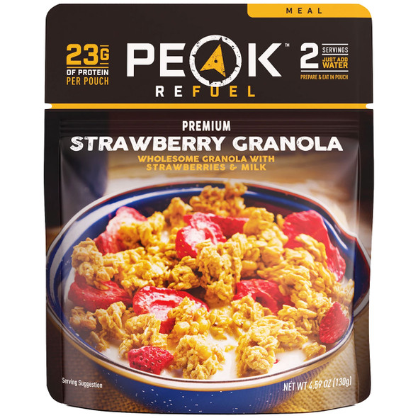 Peak Refuel Premium Strawberry Granola Meal