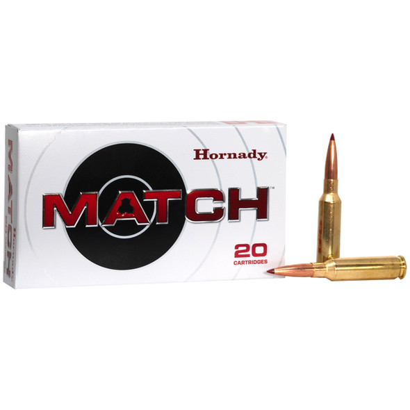 Hornady Match Ammunition: 6.5 Creedmoor, 140 gr, ELD Match, 2710 fps, Model 81500