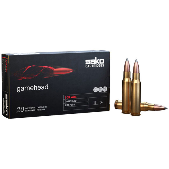 Sako Gamehead 30-06 Sprg, 180 gr, Soft Point Ammunition