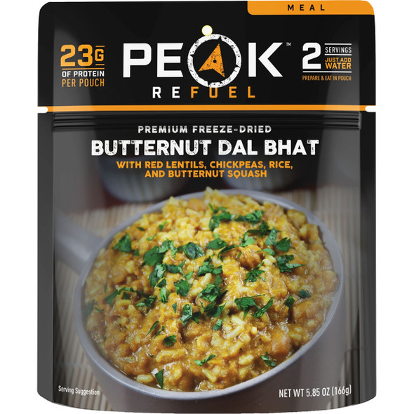 Peak Refuel Premium Freeze-Dried Butternut Dal Bhat Meal