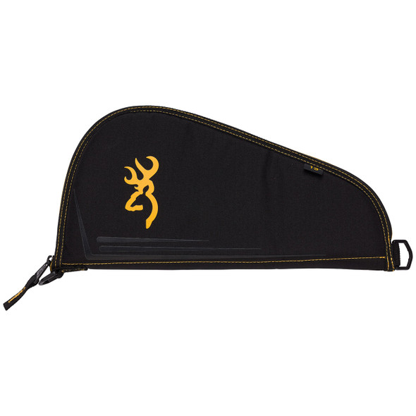 Browning Black And Gold Pistol Rug