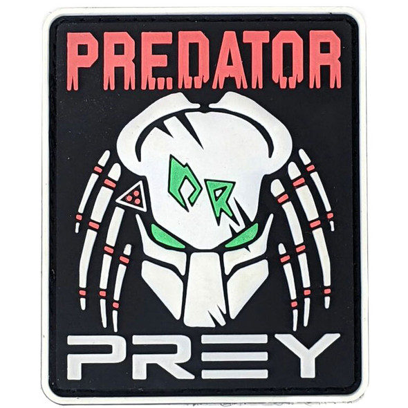 Tactical Innovations Canada Predator or Prey Glow-in-the-Dark PVC Morale Patch