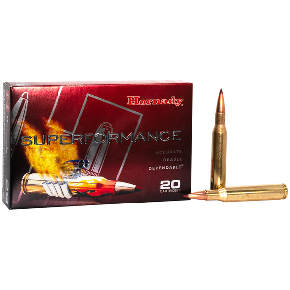 Hornady Superformance Ammunition: 270 Win, 130 Grain, CX, 3190 fps
