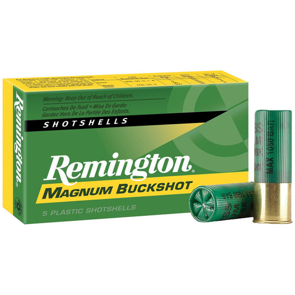Remington Express Buckshot Ammunition: 12 Gauge, 2-3/4", 00 Buck, Lead, 1325 fps, Model 20620