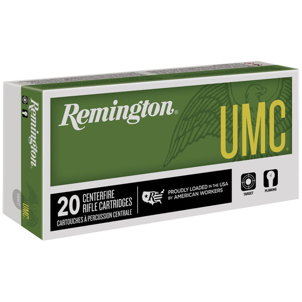 Remington UMC Centrefire Rifle Ammunition - 303 British, 174 gr, FMJ, 2475 fps, Model 23701