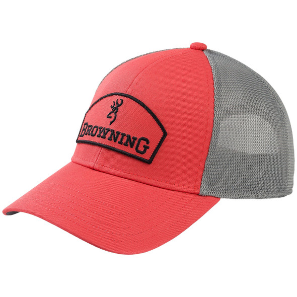 Browning Emblem Cap - Coral