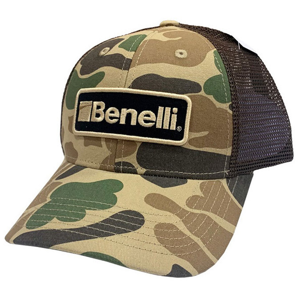 Benelli Trucker Hat - Cloud Camo & Brown