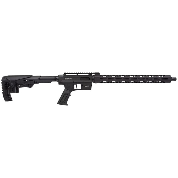 Derya TM22 Rifle, Black: 22 LR, 18" Barrel, Model TM22-18-AL