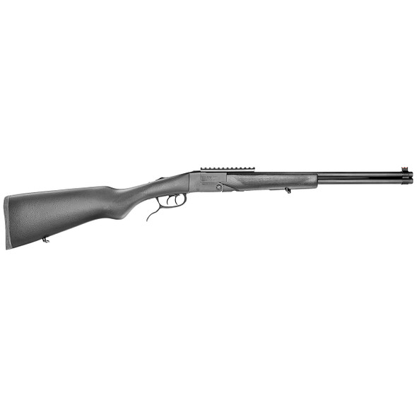 Chiappa Double Badger Folding Combo Gun (Dark) - 410 Bore / 22 LR, 20" Barrel, Model 500.260