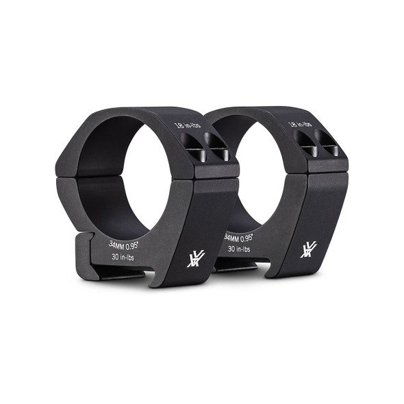 Vortex Pro Riflescope Rings - 34mm, Low