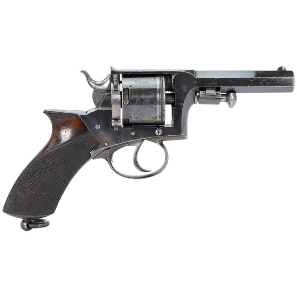 G.H. Daw Antique Tipping & Lawden Hammer Safety Revolver - 450 CF, 4" Barrel, Ser# 119