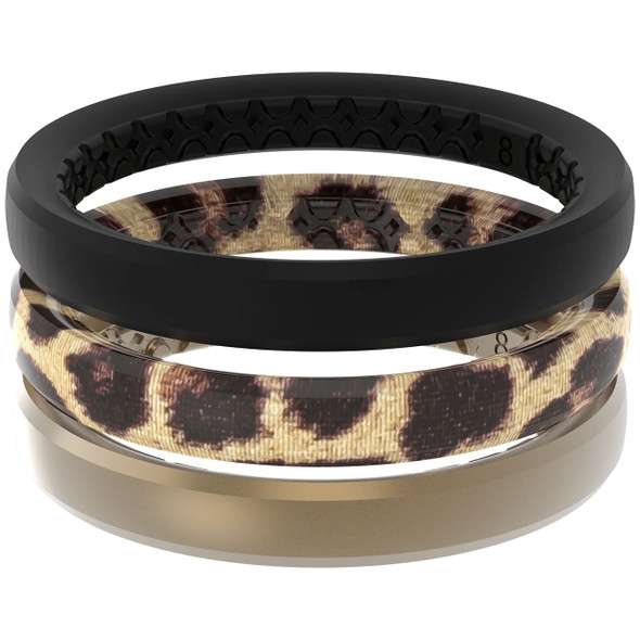 Groove Life Groove Ring, Leopard, Stackable