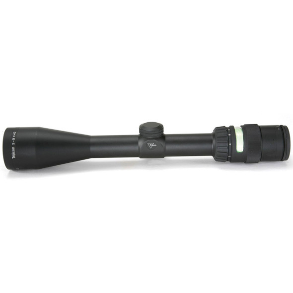 Trijicon AccuPoint 3-9x40 SFP Riflescope - Green Triangle Post Reticle, Tritium / Fiber Optics Illuminated (TR20G)