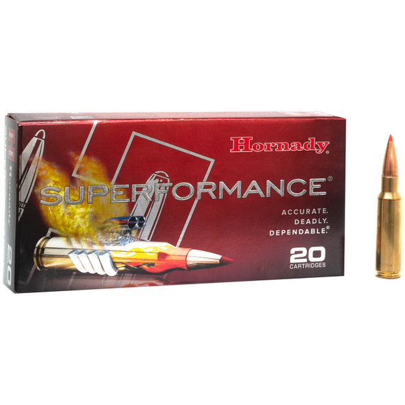Hornady Superformance Ammunition: 338 RCM, 225 Grain, SST, 2750 fps