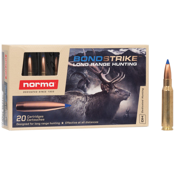 Norma Bondstrike Extreme Ammunition: 308 Win, 180 gr, Bondstrike, 2625 fps, Model 20176412